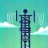 Wireless infrastructure development icon